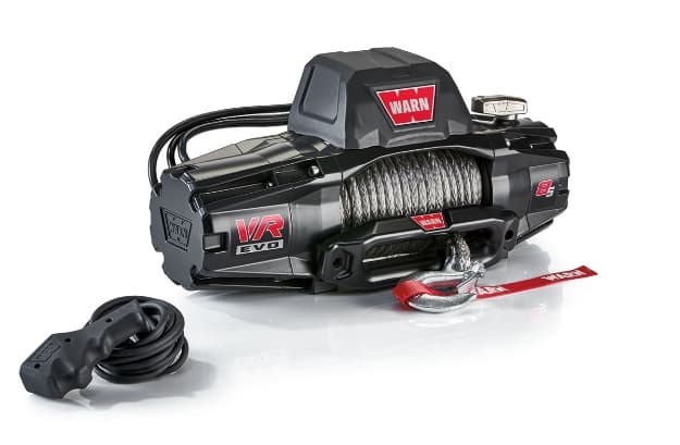 Winch WARN VR EVO 8-S 8,000 lb con Cuerda Sintética - 103251 3