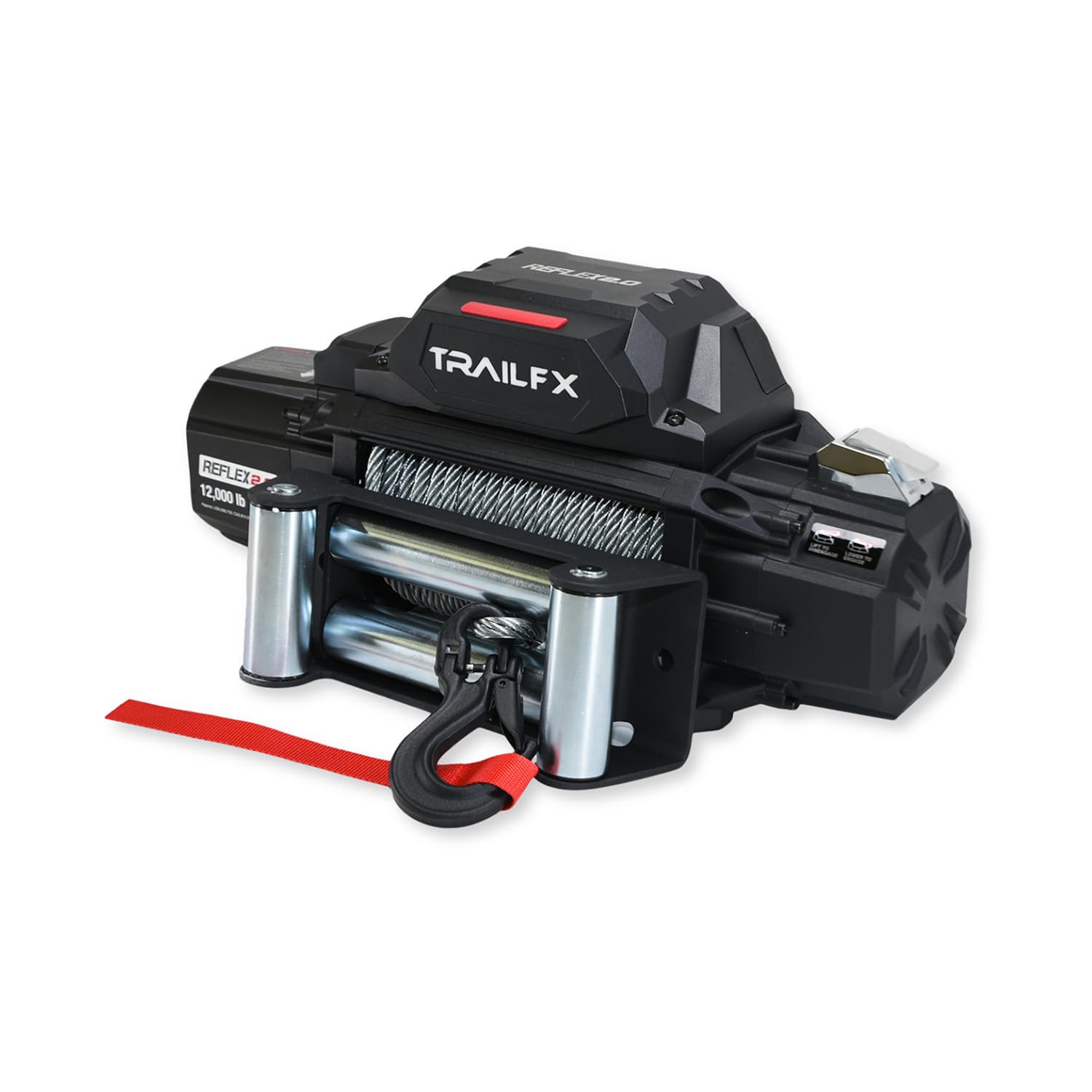 TrailFX Reflex 2.0 12,000 lb con Cable de Acero - WR212B 3
