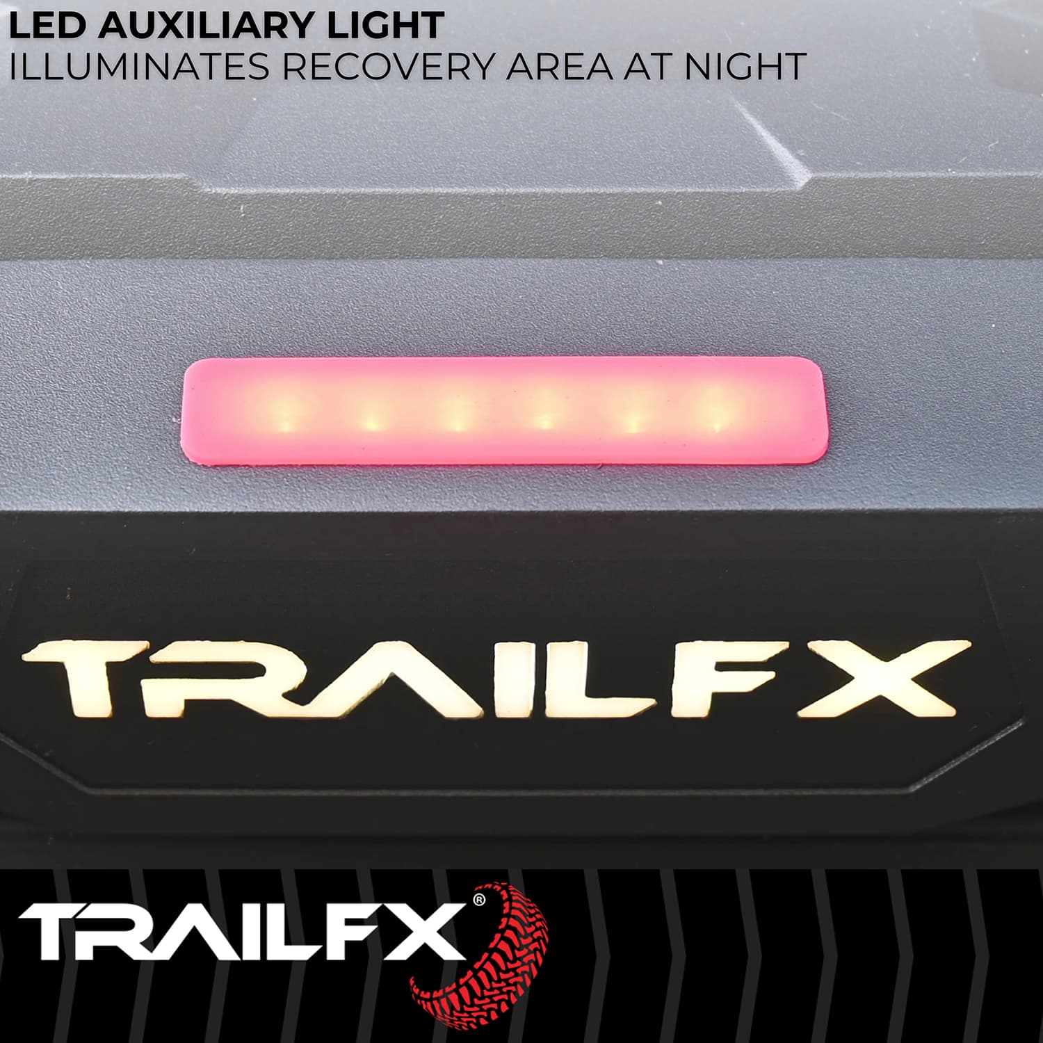 TrailFX Reflex 2.0 12,000 lb con Cable de Acero - WR212B 8