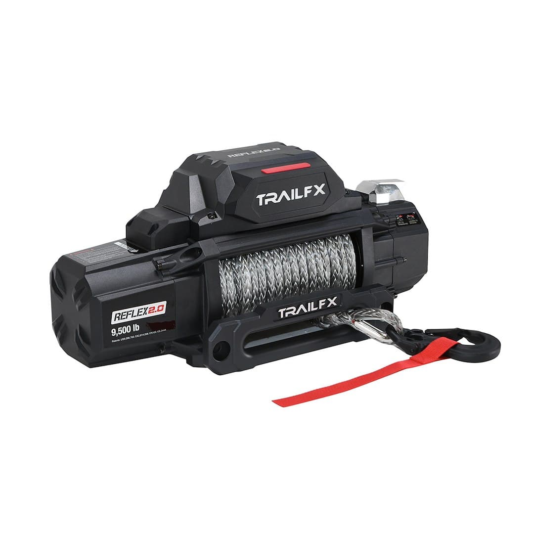 Trailfx Reflex 2.0 9500 lb con Cuerda Sintética - WRS295B 3