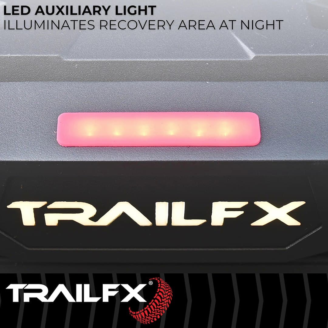Trailfx Reflex 2.0 9500 lb con Cuerda Sintética - WRS295B 8