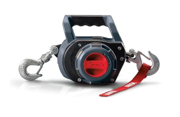 Winch Portátil WARN Drill Winch 750 lb con Cuerda Sintética - 101575