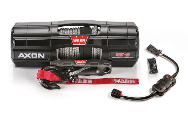 WARN AXON 45-S 4,500 lb con Cuerda Sintética - 101140